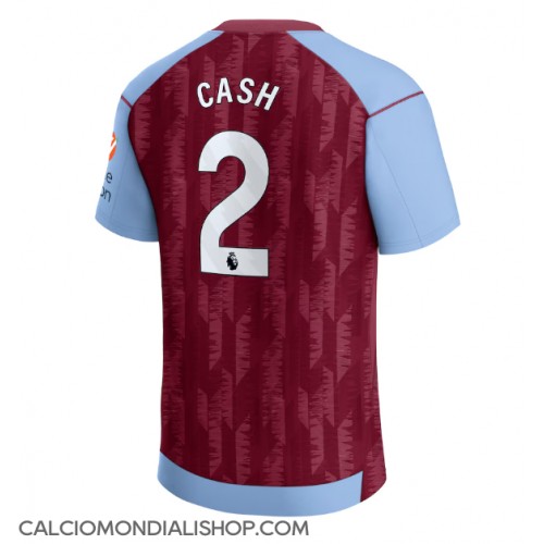 Maglie da calcio Aston Villa Matty Cash #2 Prima Maglia 2023-24 Manica Corta